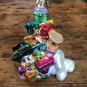 Christopher Radko Snowman Ornament